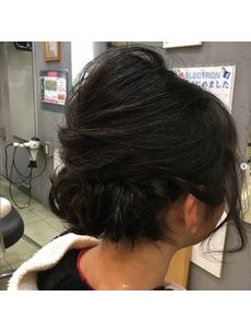 ヘアーアレンジ卒業式